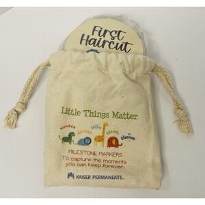 Kaiser Permanente Baby Toddler Milestone Markers With Drawstring Carrying Bag